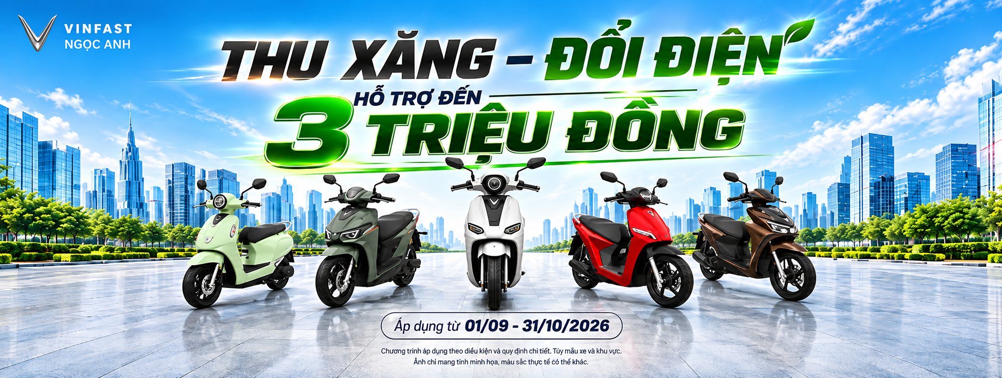 THU XĂNG - ĐỔI ĐIỆN CÙNG VINFAST NGỌC ANH